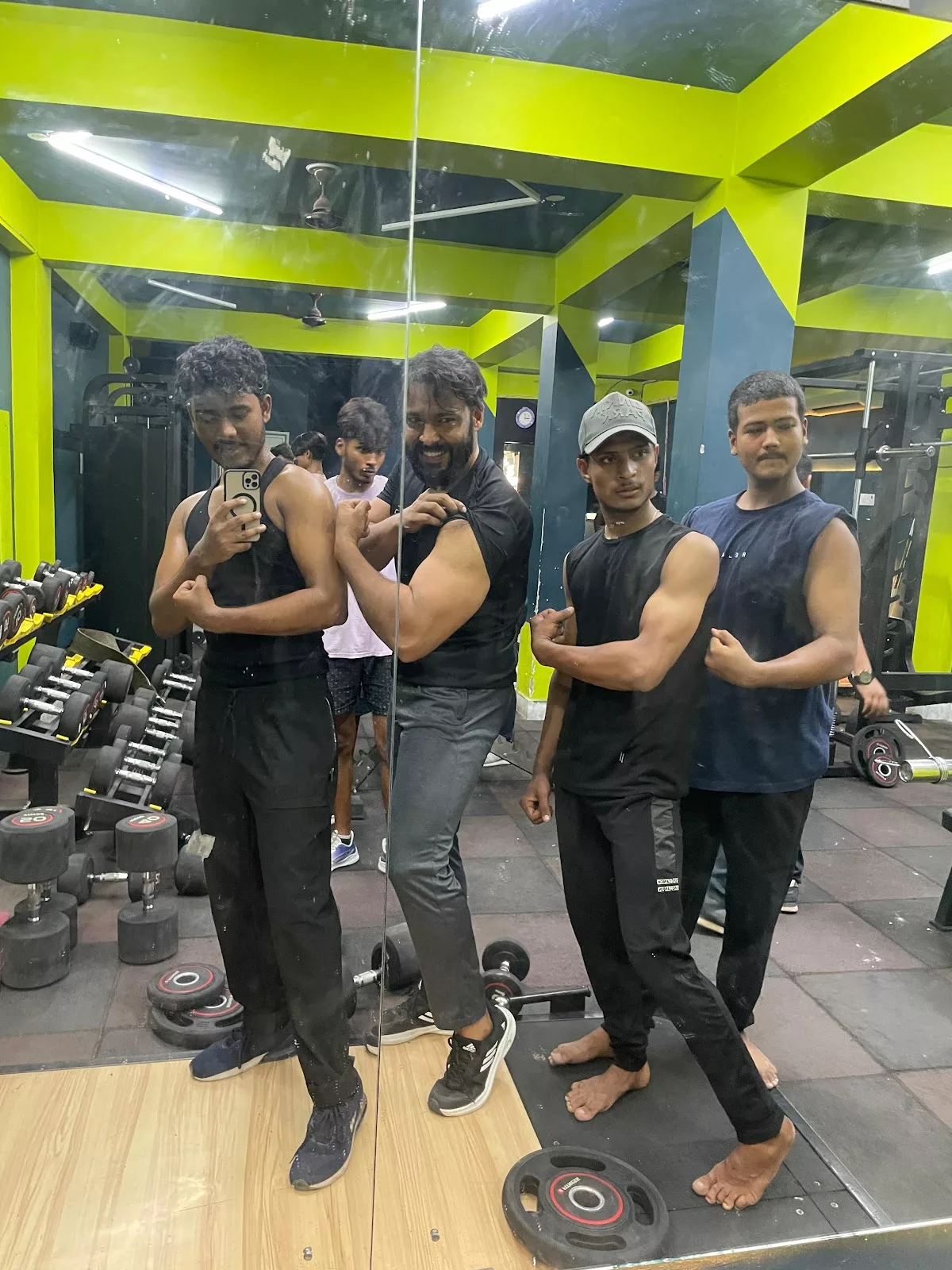 The Beast Fitness IBBF training floor with members